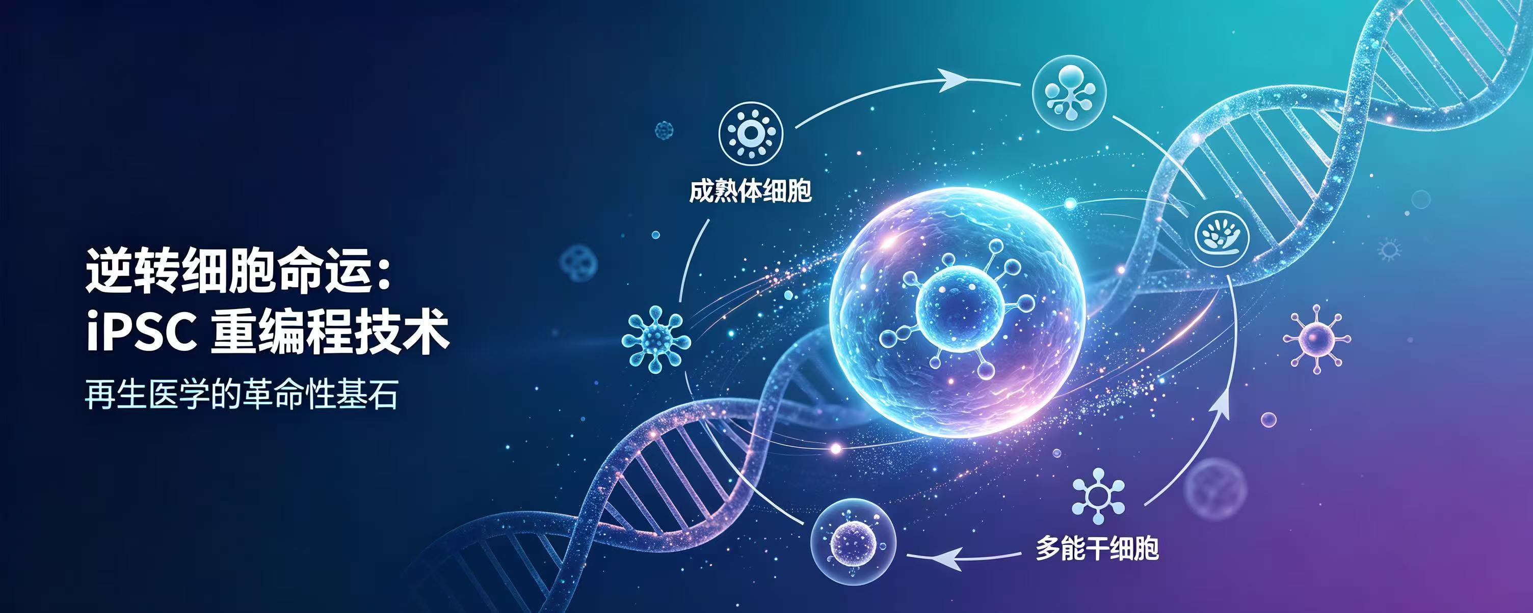 逆转细胞命运:iPSC 重编程技术 —— 再生医学的革命性基石